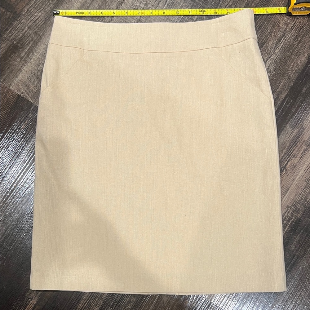 New Elegant Linen Pencil Skirt